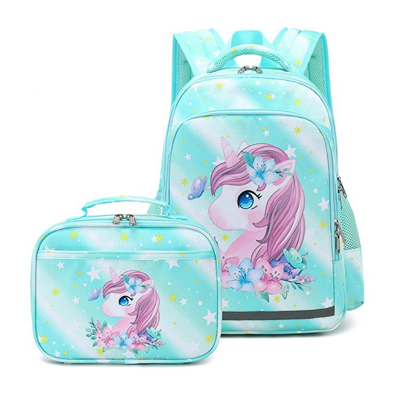 Kids Unicorn Student Skooltas