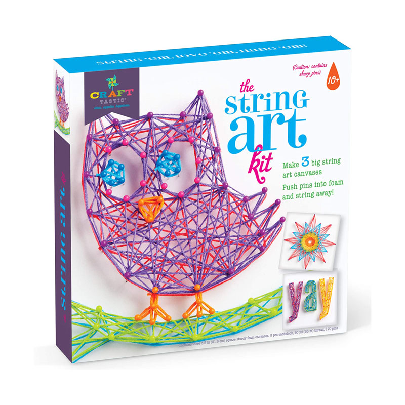 String Art Kids DIY Kunsvlyt